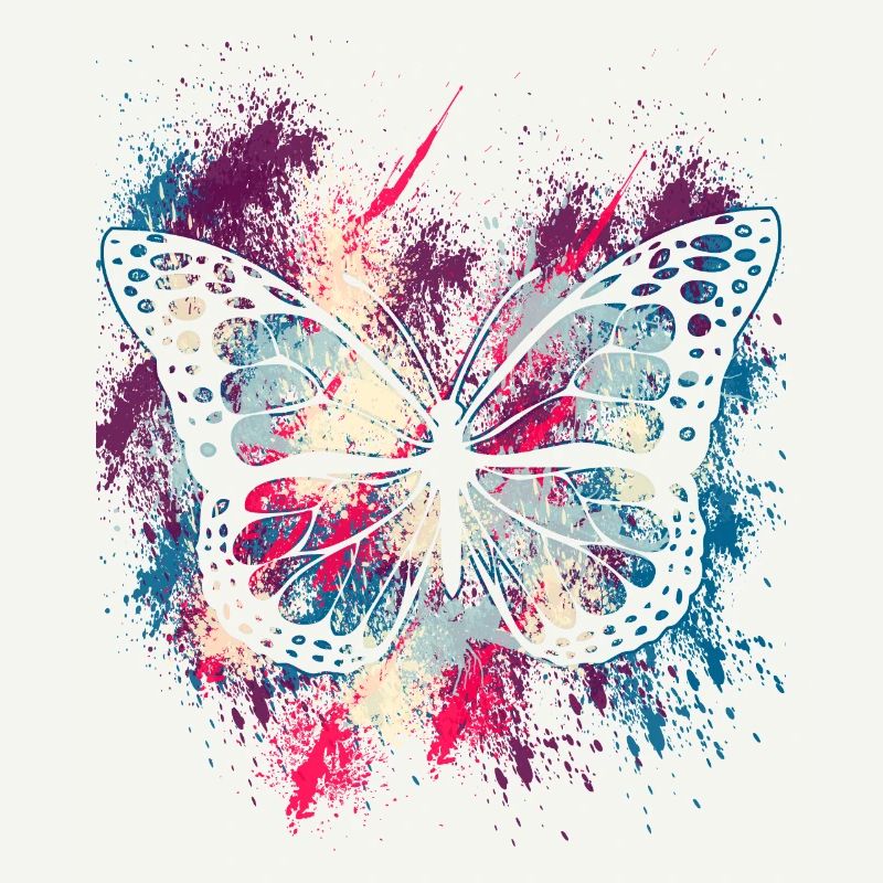Schmetterling Monarch Frühling Bunt Süss Geschenk