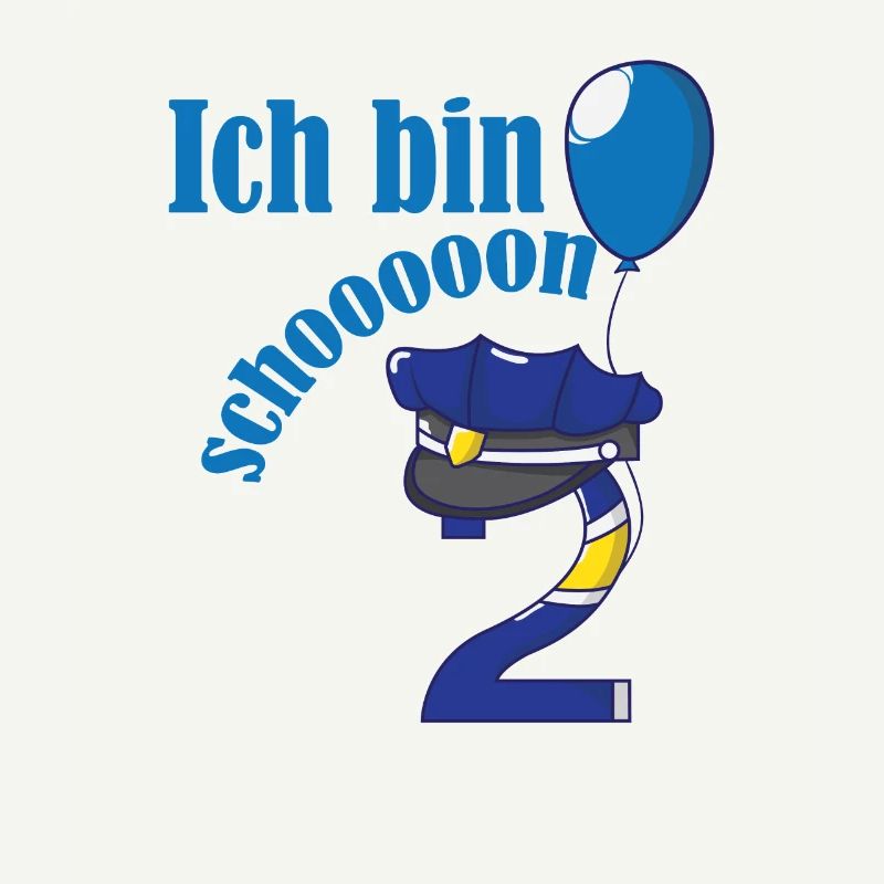 2. Geburtstag Jungs Kinder Polizei