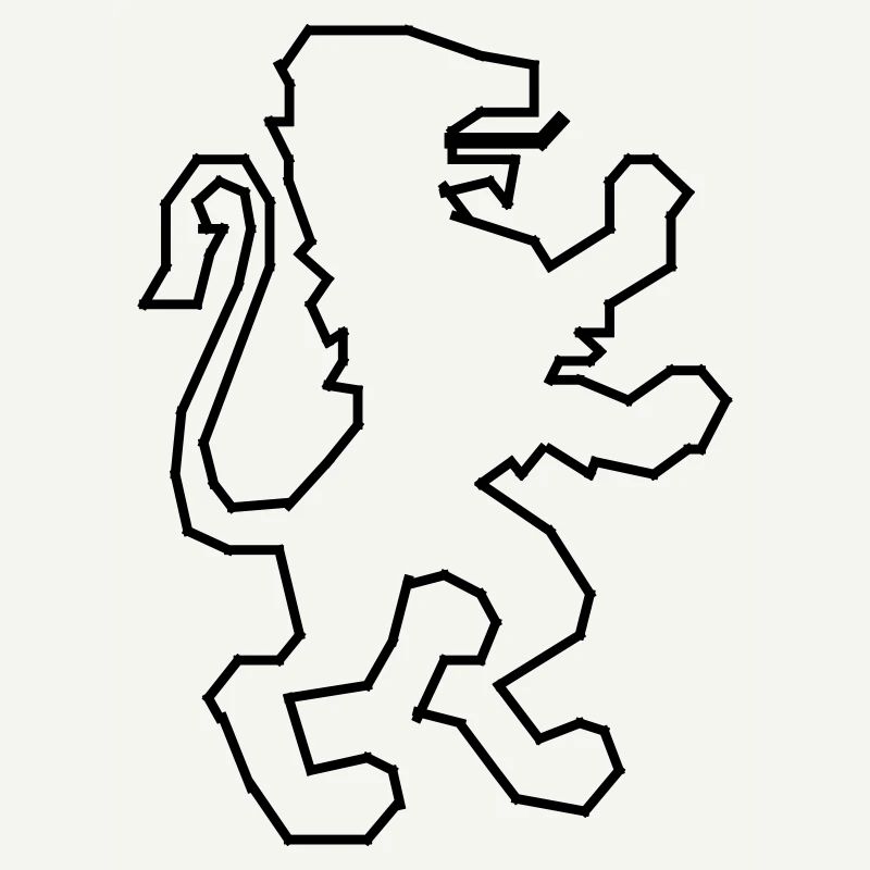 Löwe Wappen / Lion