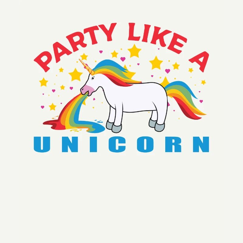 its party feier regenbogen brechen unicorn einhorn