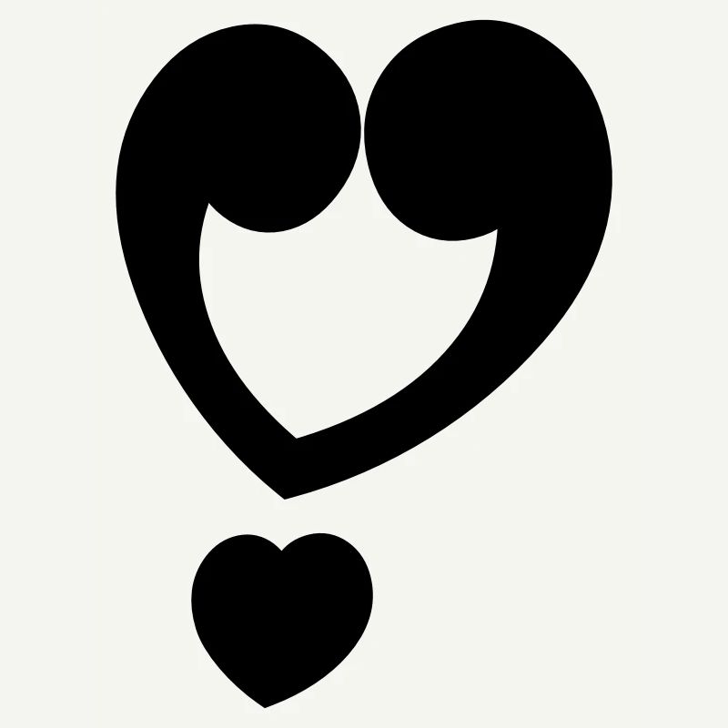 Exclamation mark heart