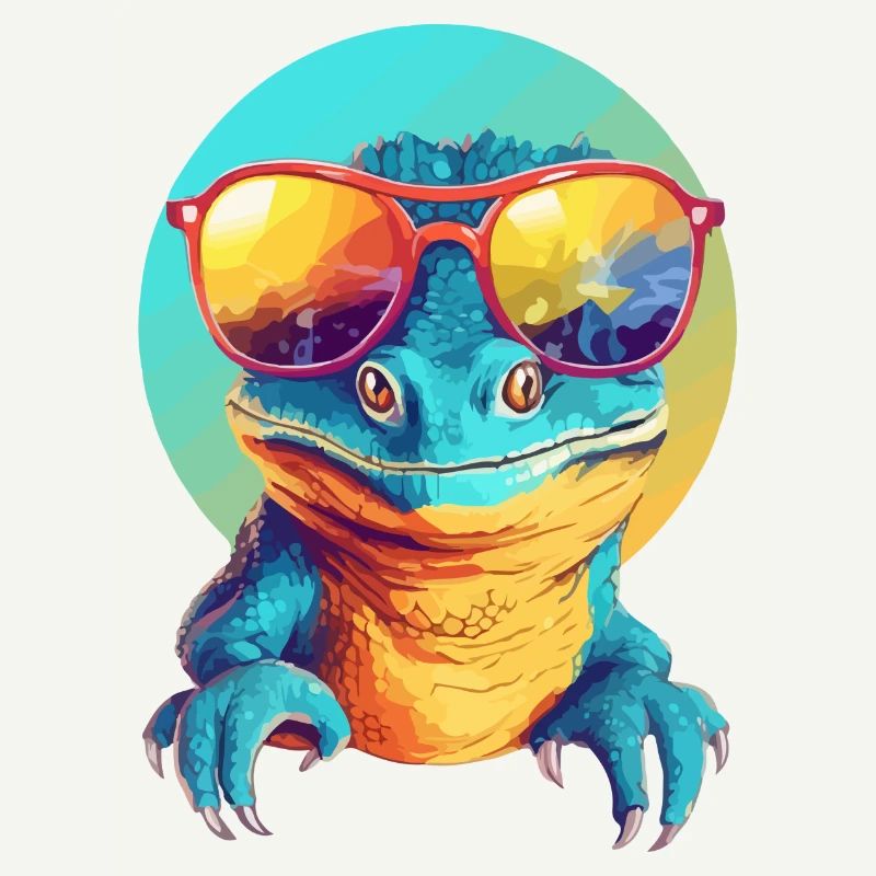 Mali the lizard