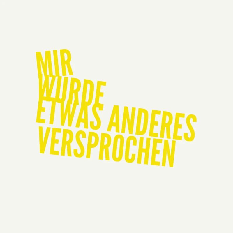 das war ein Versprechen
