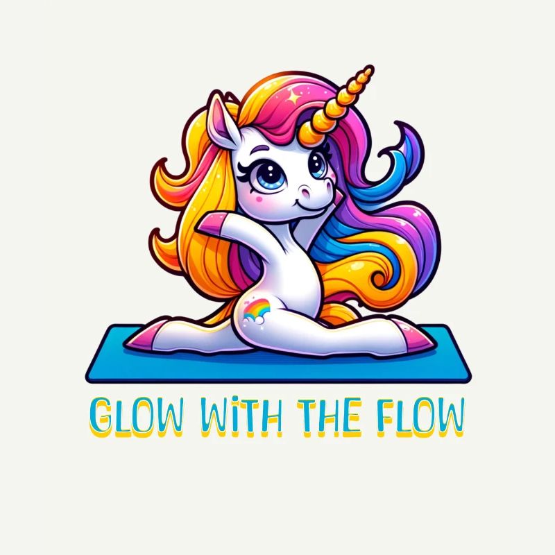 Glow With The Flow Unicorn Yoga