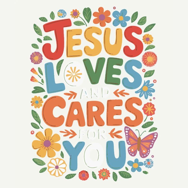 Jésus vous aime et prend soin de vous
