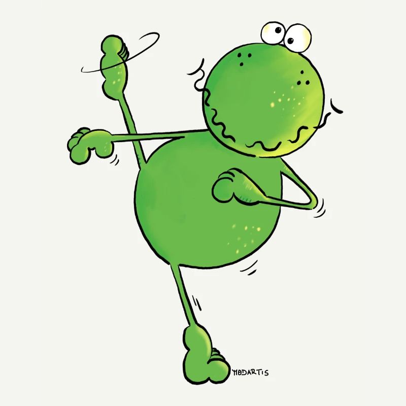 Dancing Frog - Grenouille