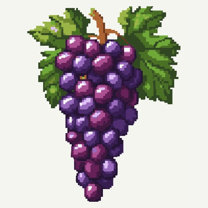 Grapes Pixel