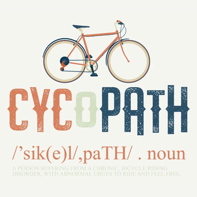 Cycopath Cyclist Bicycle Biking Cycling