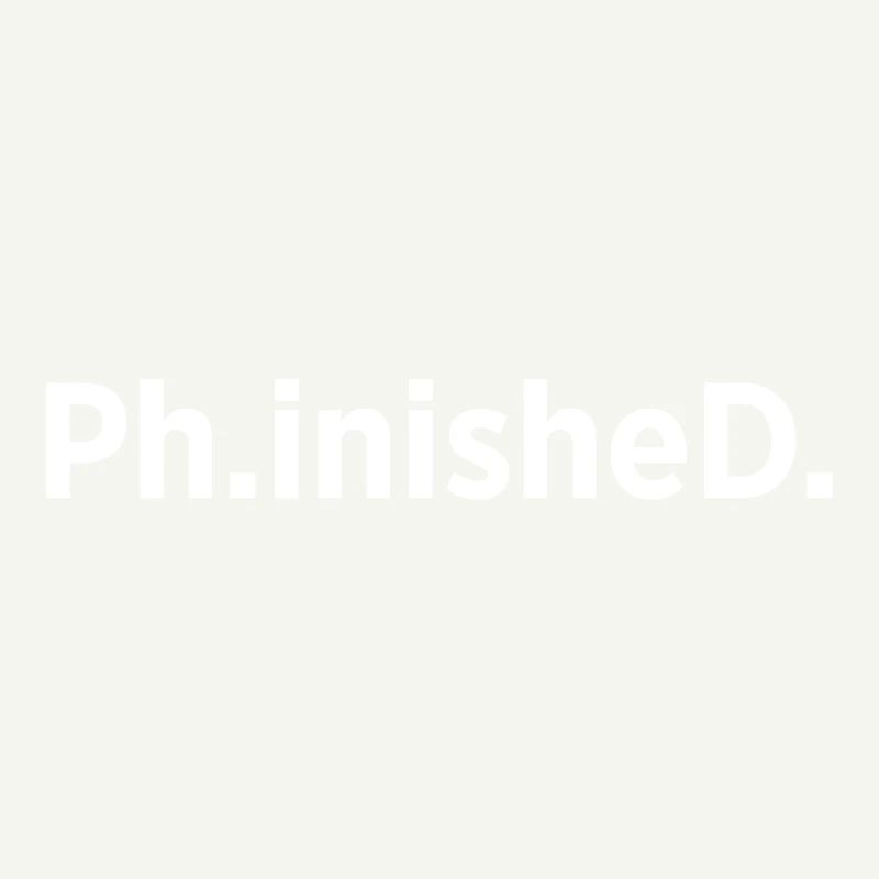 Cadeau d'obtention du diplôme universitaire Phd étudiant