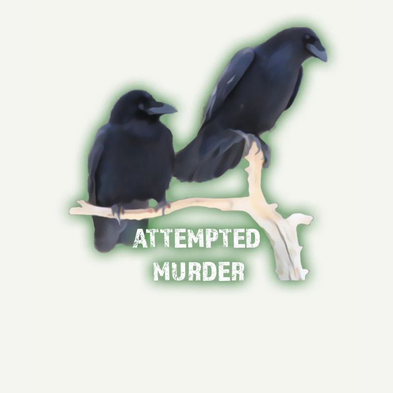 Tentative de meurtre: drôle de corvidé