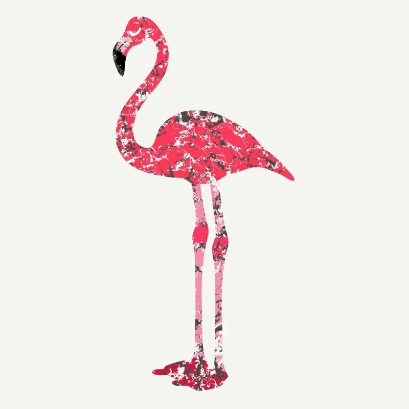 Pink flamingo