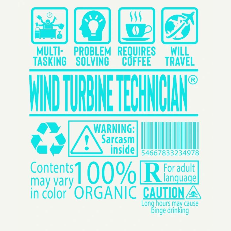Cadeau de technicien d'éolienne