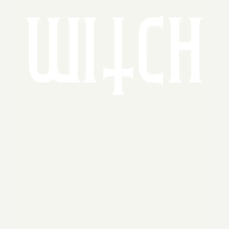 Witch Upside Down Cross
