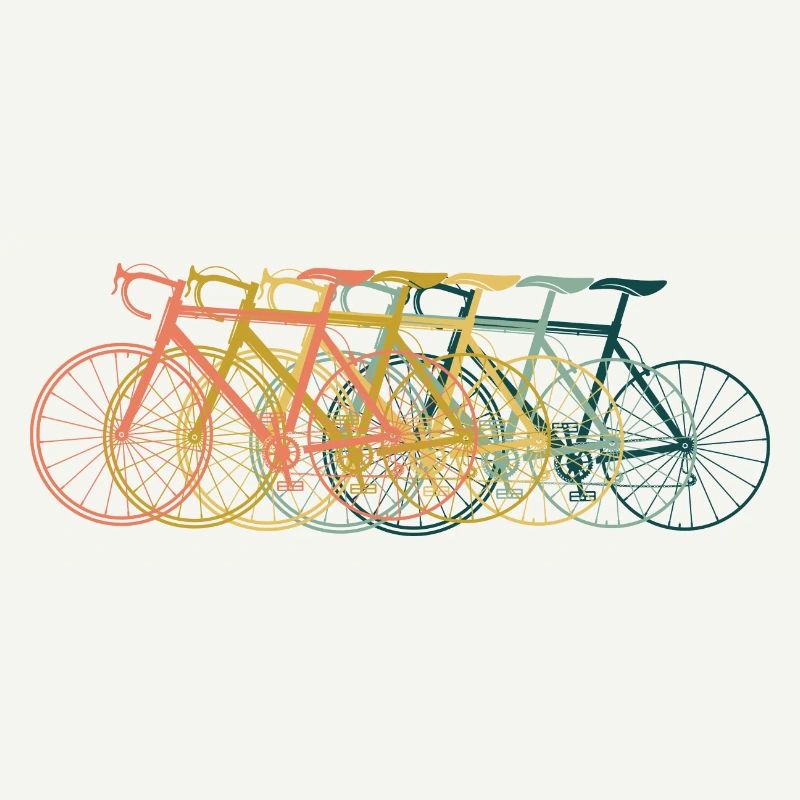 Radfahren Retro