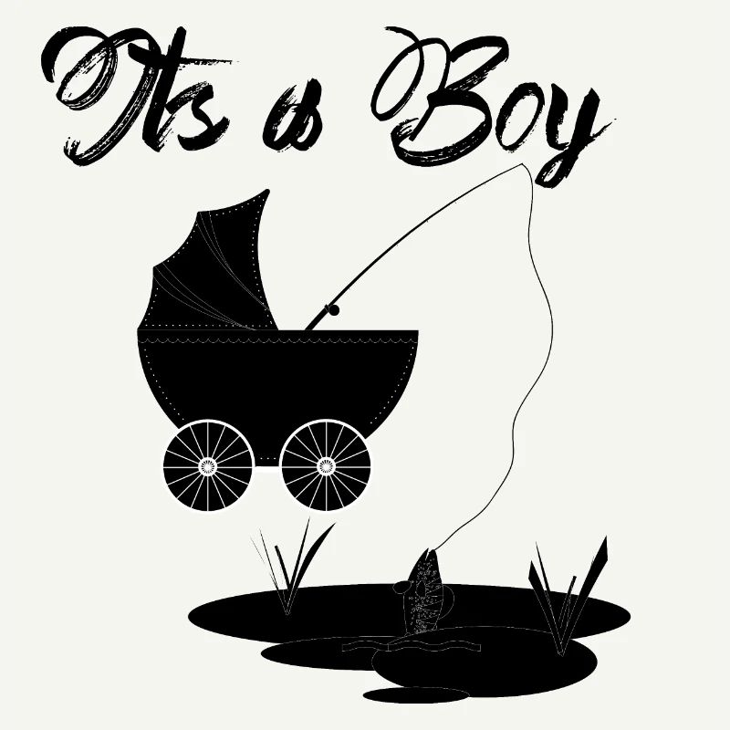 pêcher pêcher bébé poisson poussette