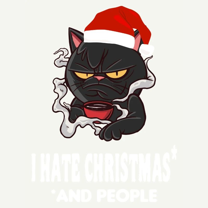 Drôle de chat Noël