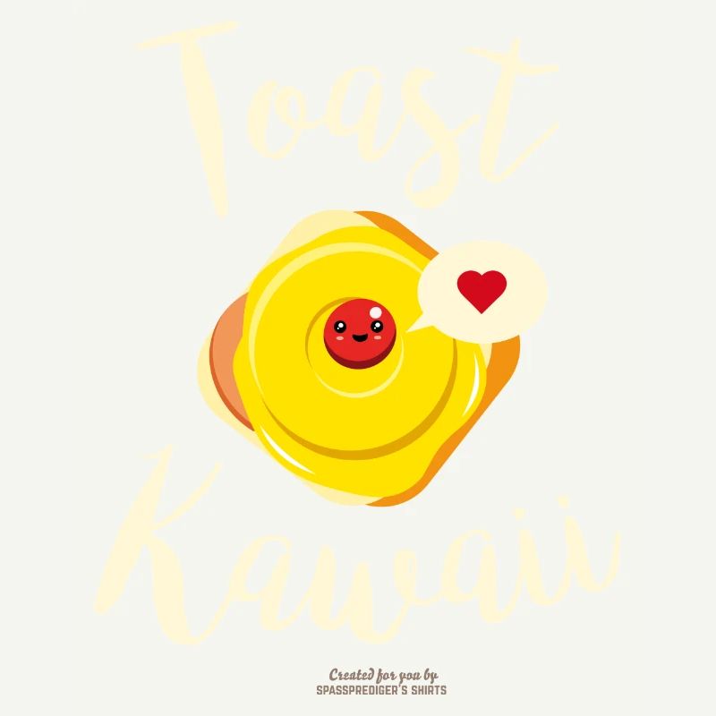Toast kawaii