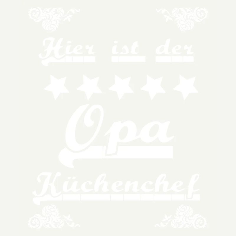 Opa ist Küchenchef