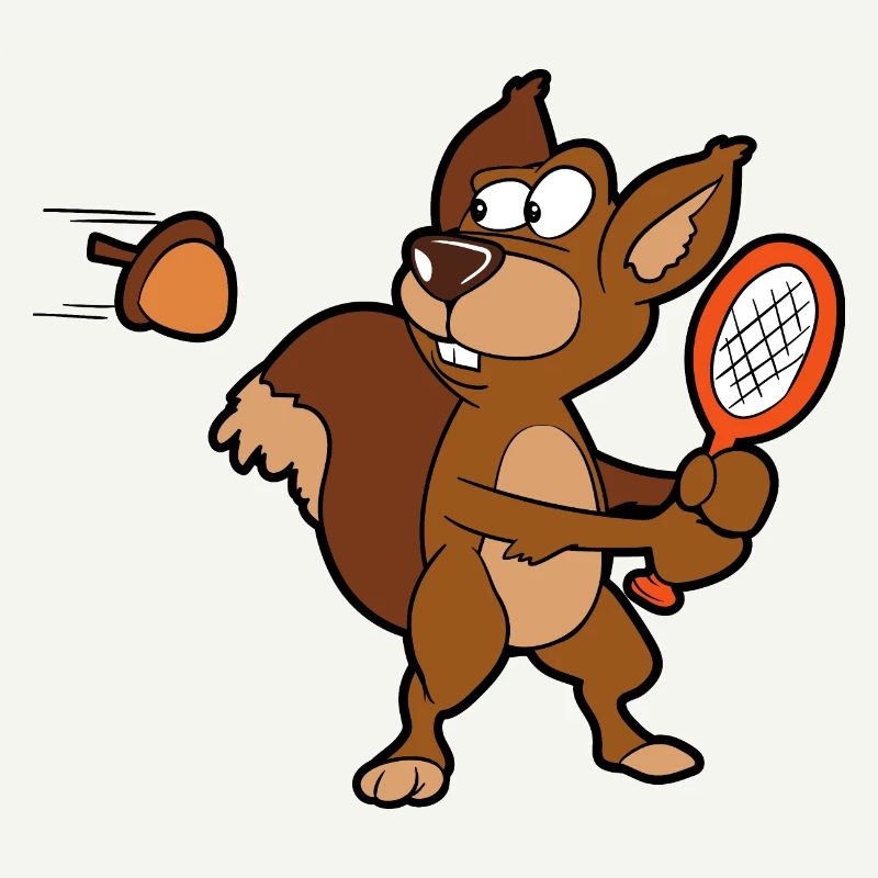 Squirrel Badminton Shuttlecock Shuttlecock