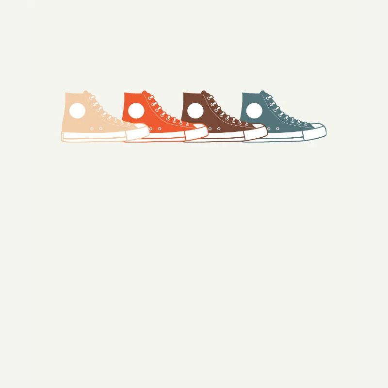 Composition de chaussures vintage