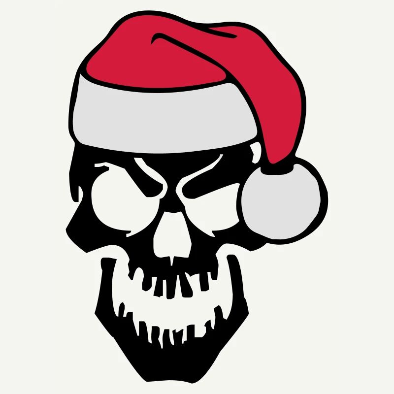 skull christmas