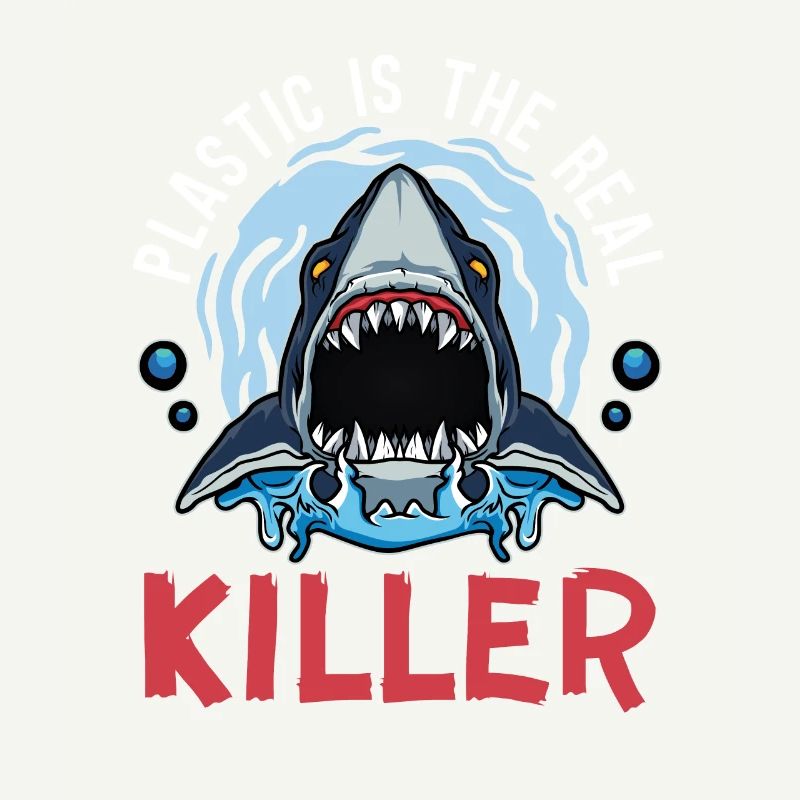 Plastic is the real killer for shark lovers