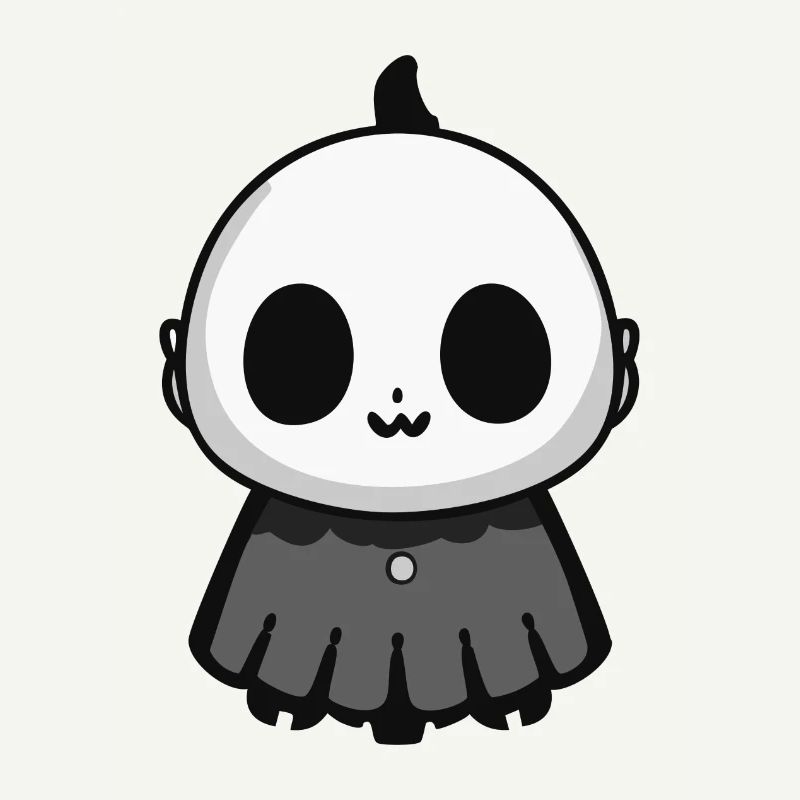 Mysterious Ghost: Children’s Ghost Design