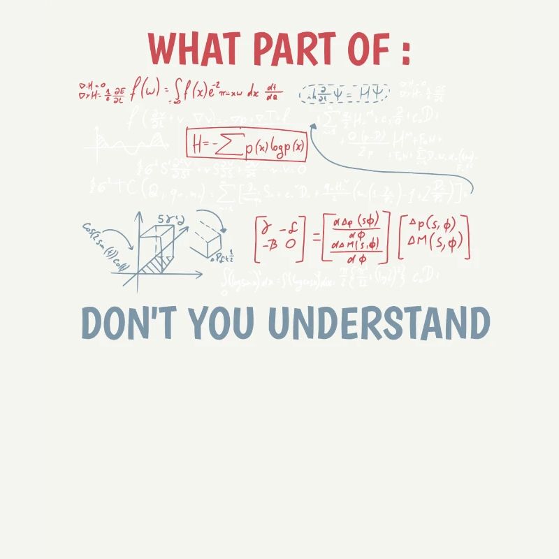 Funny Complex Equation Math Teacher