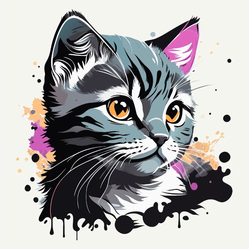 chaton mignon, chat