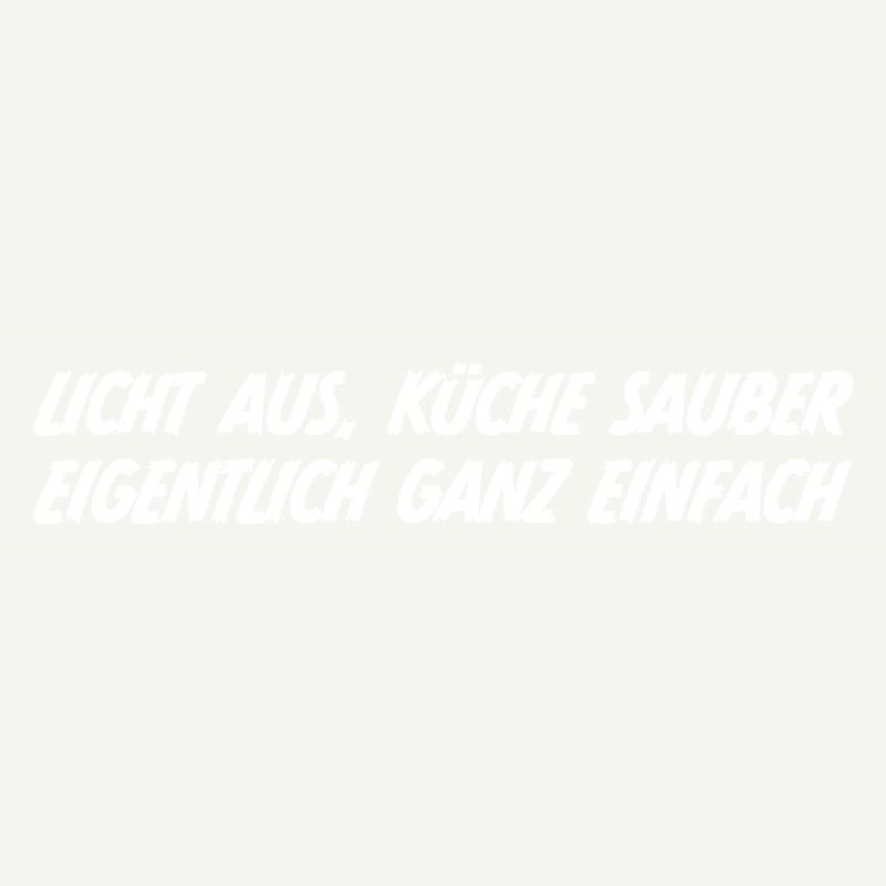Licht aus Küche sauber eigentlich ganz einfach
