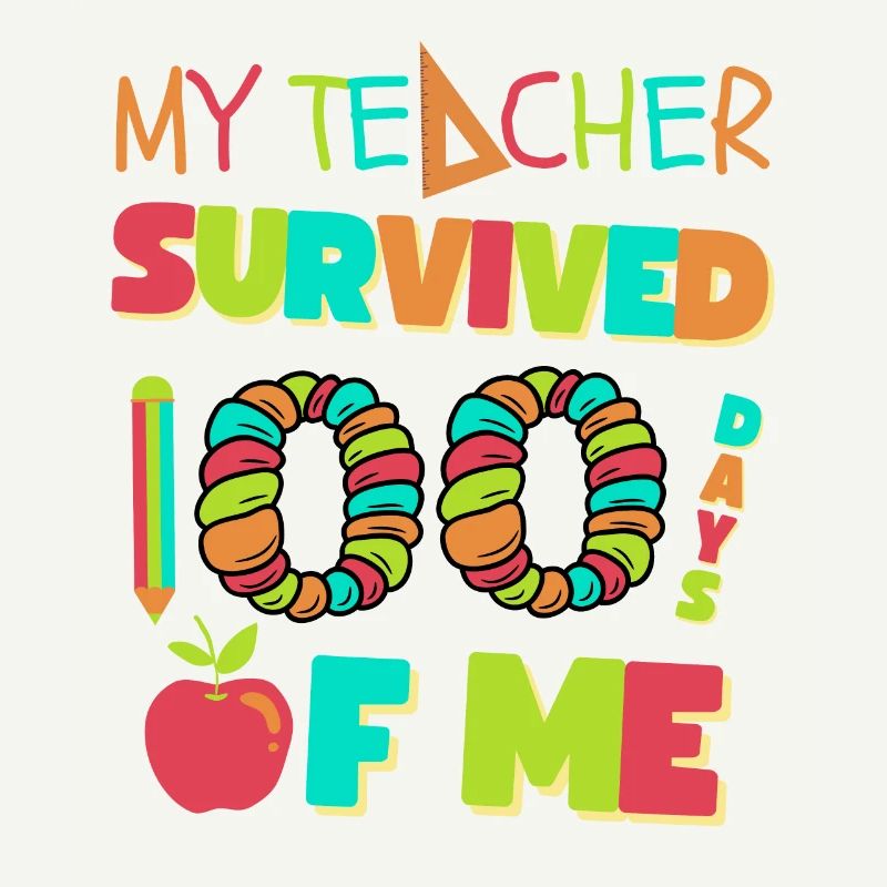 Mon professeur a survécu à 100 jours de moi 100 jours d’école