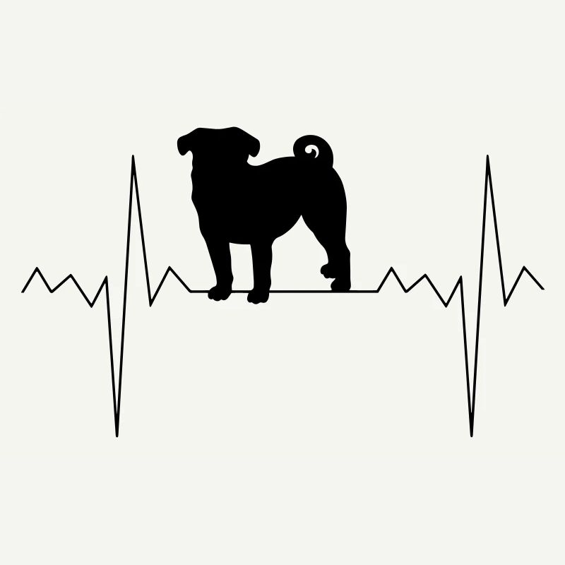Herzschlag Herzfrequenz Mops