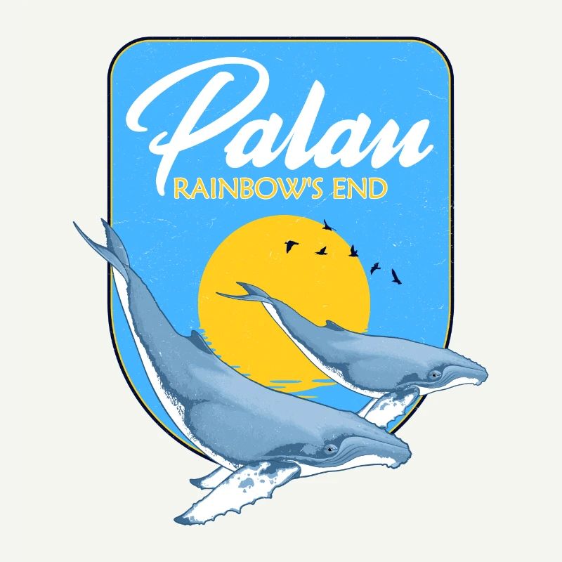 Palau Rainbow's End Buckelwale