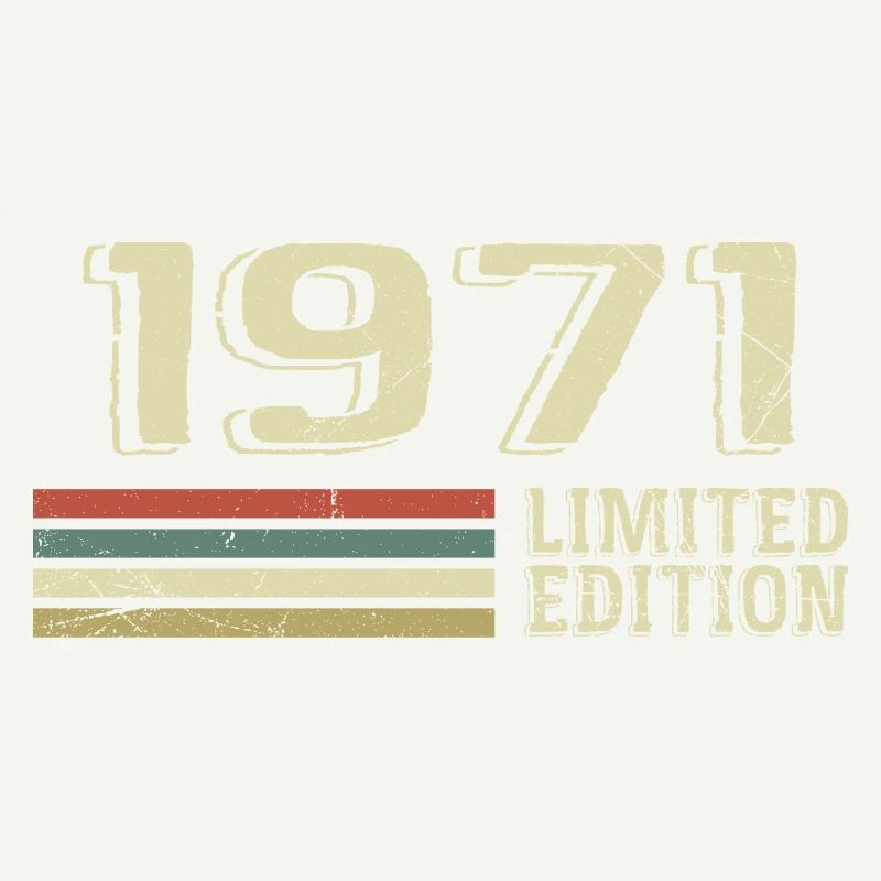 Nées en 1971 anniversaire 1971 Vintage 1971