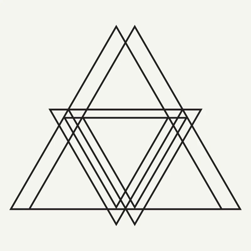 Formes triangle cadeau