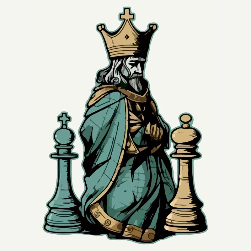 Le roi vert et or