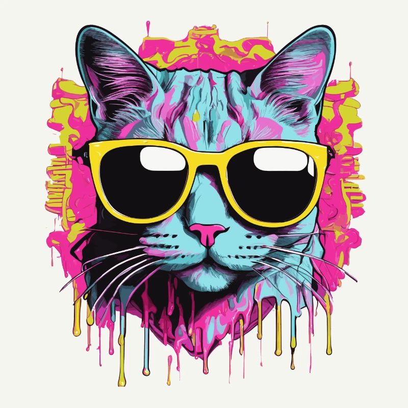 Chat néon