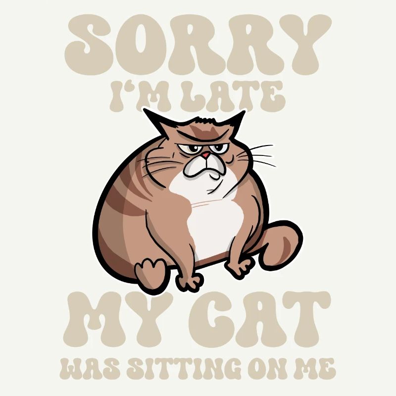Drôle de dicton de chat