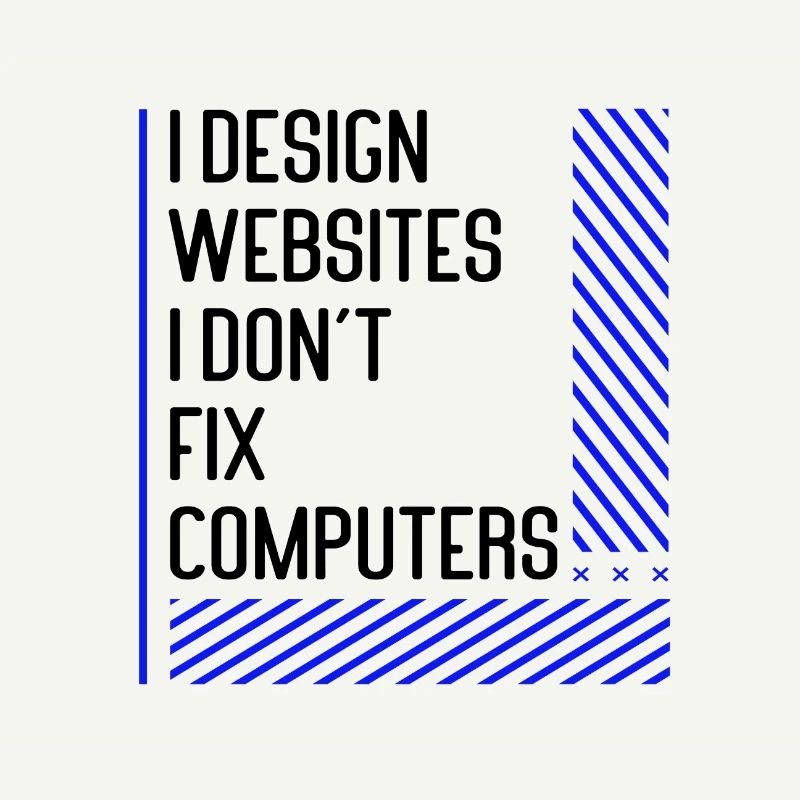 Website Designer Geschenke Ich entwerfe Websites, die ich nicht entwerfe
