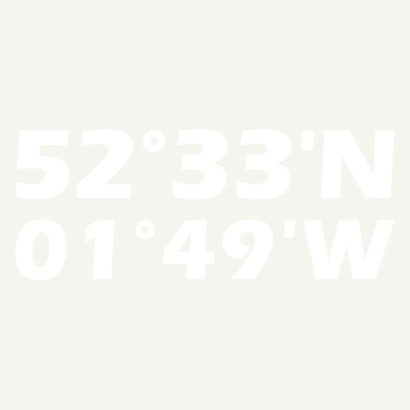 Royal Sutton Coldfield Coordinates