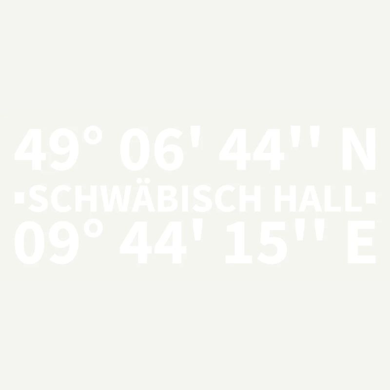 Schwäbisch Hall Coordinates