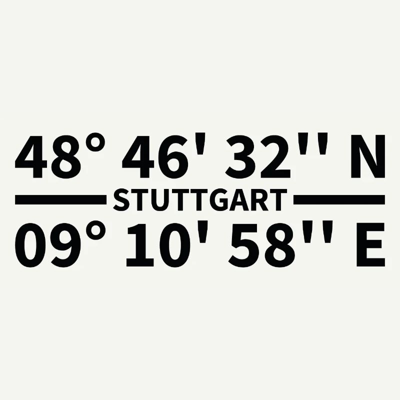Coordonnées de Stuttgart
