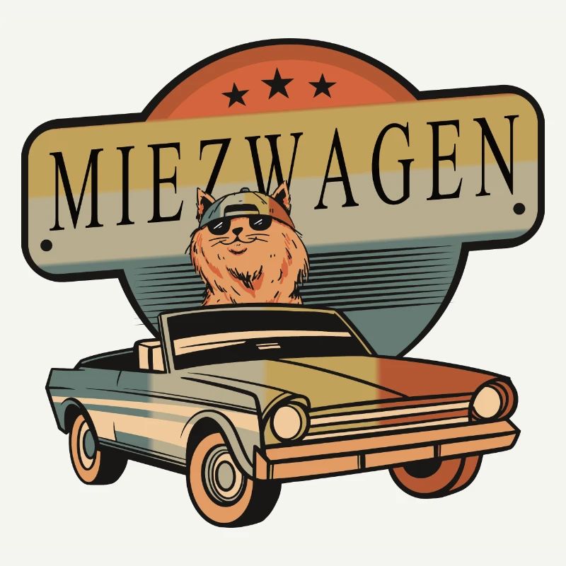 Coole Katzen Auto