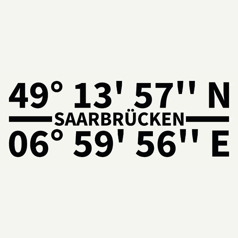 Coordonnées de Sarrebruck