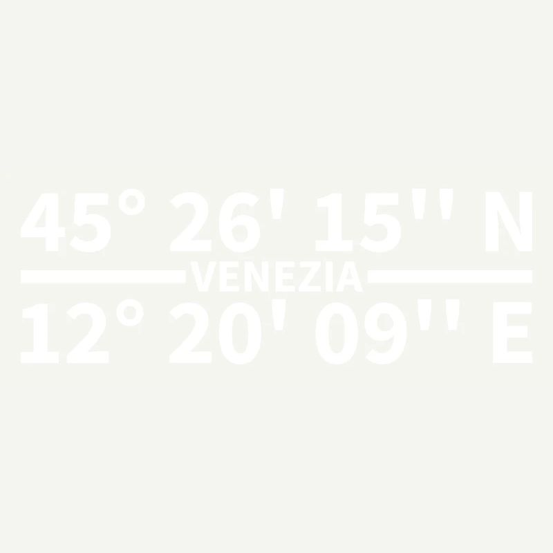 Venezia coordinates