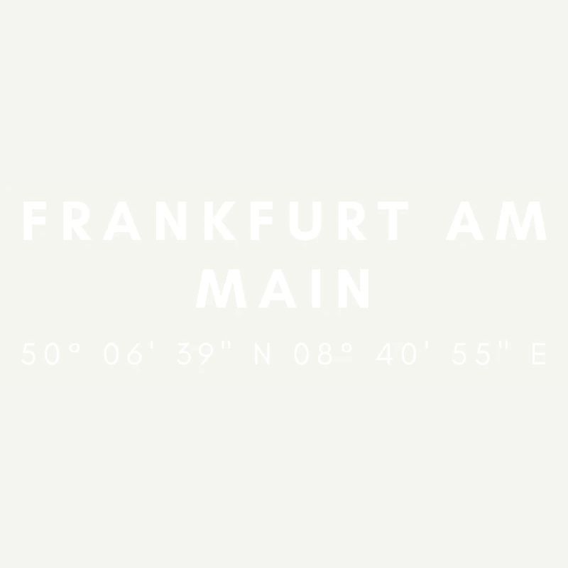 Frankfurt am Main coordinates