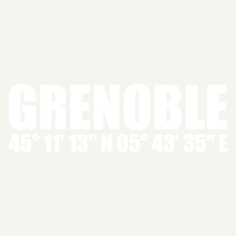 Grenoble coordinates
