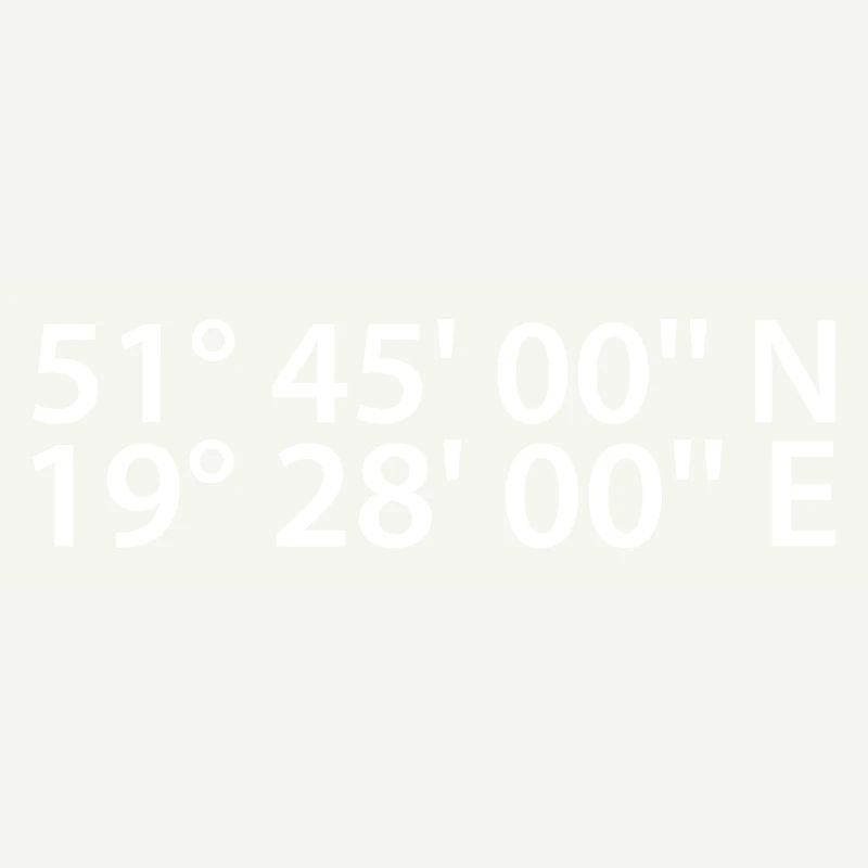Łódź coordinates