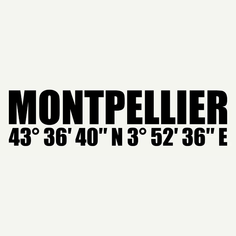 Montpellier Coordinates