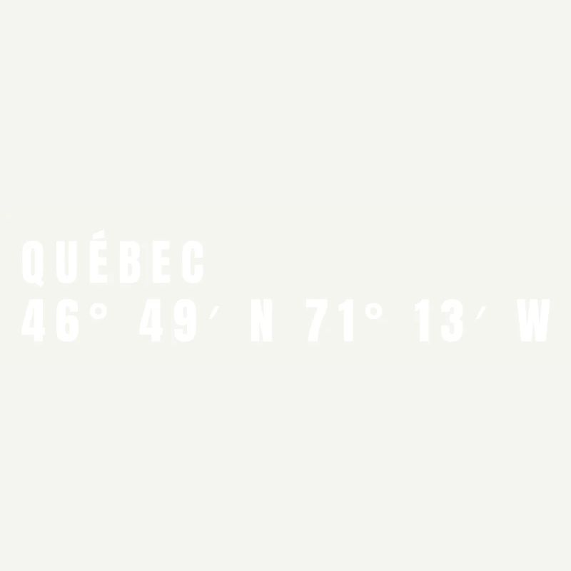 Coordonnées Québec Canada